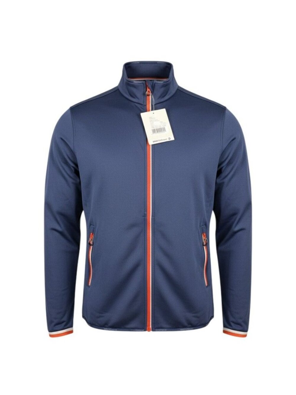BMW Golfsport Mens Navy Full-Zip Jacket Quick-Dry UV-Resistant XL NWT Dead Stock